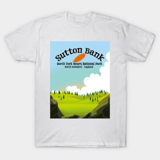 Sutton Bank Yorkshire travel poster T-Shirt